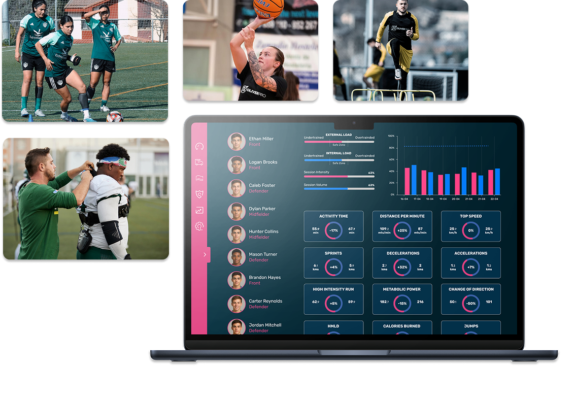 Track Training and Game Sessions with Precision