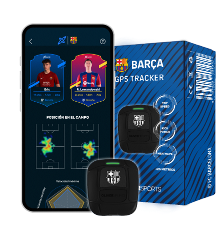 App e dispositivo Barça Tracker